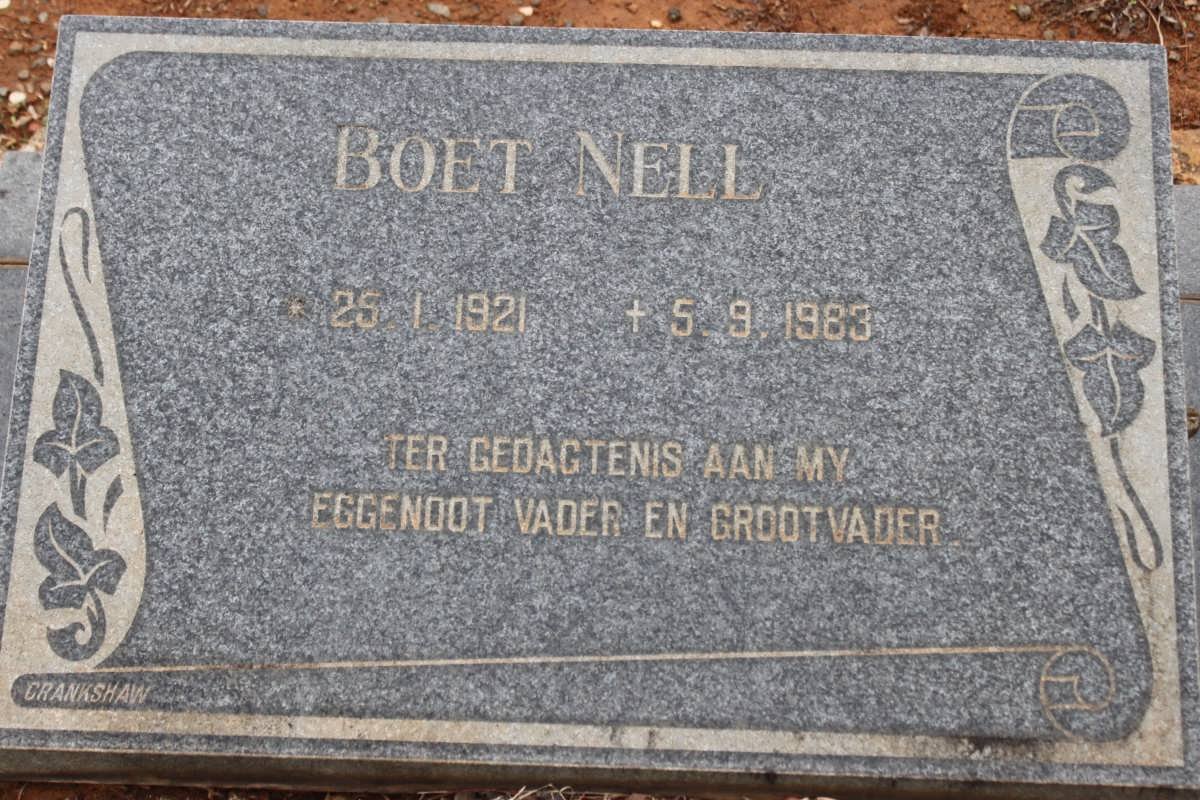 NELL Boet 1921-1983