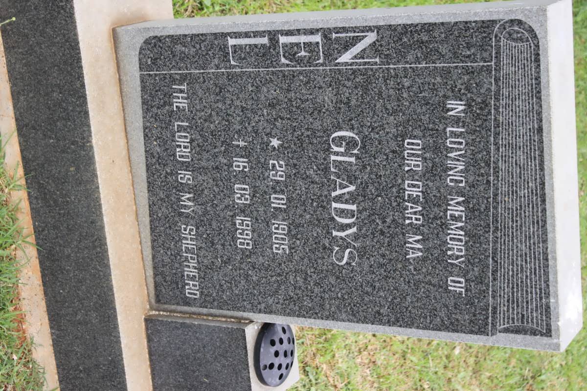 NEL Gladys 1905-1998