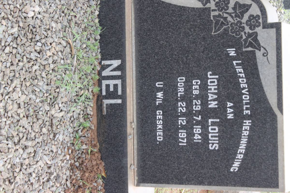 NEL Johan Louis 1941-1971