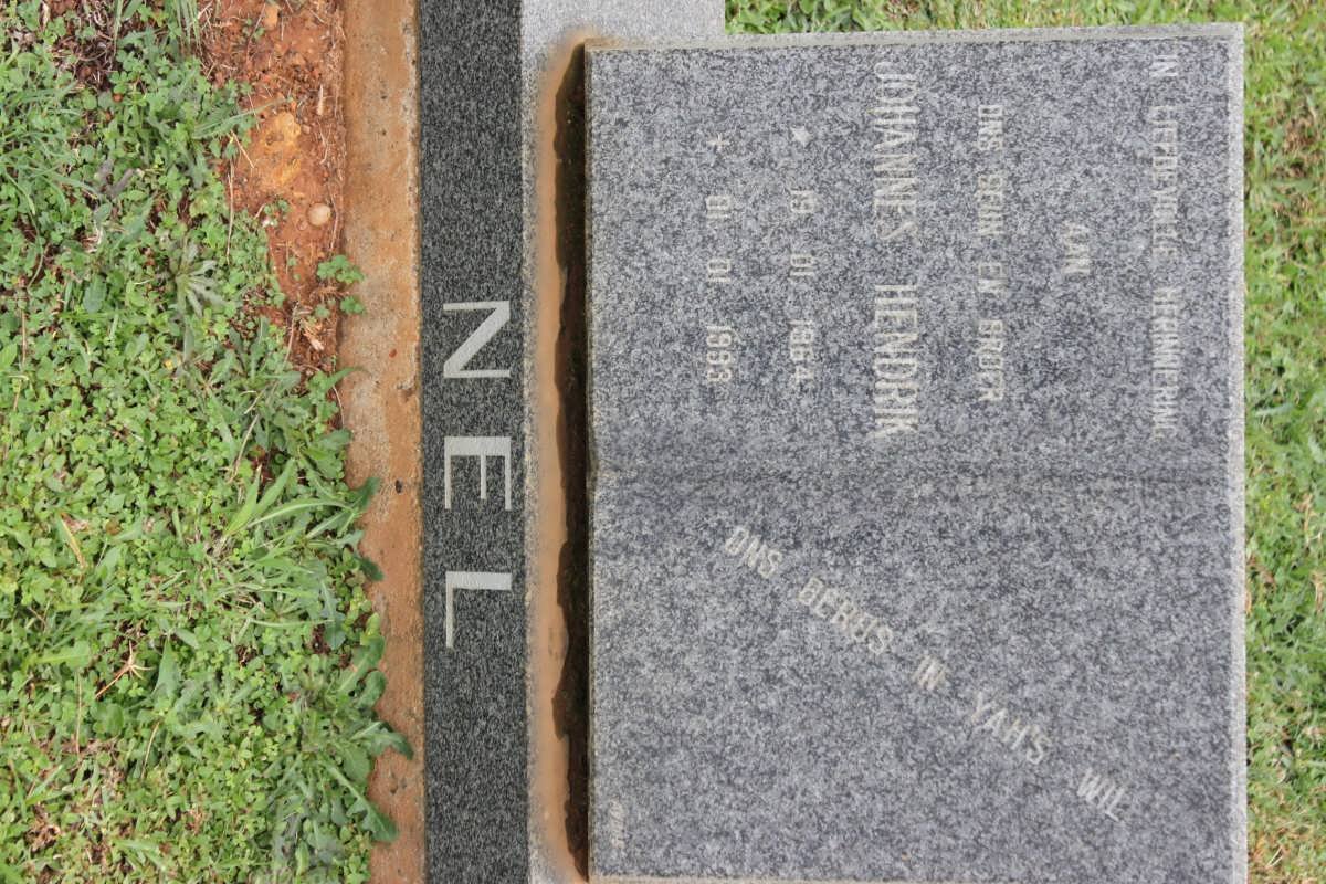 NEL Johannes Hendrik 1964-1993