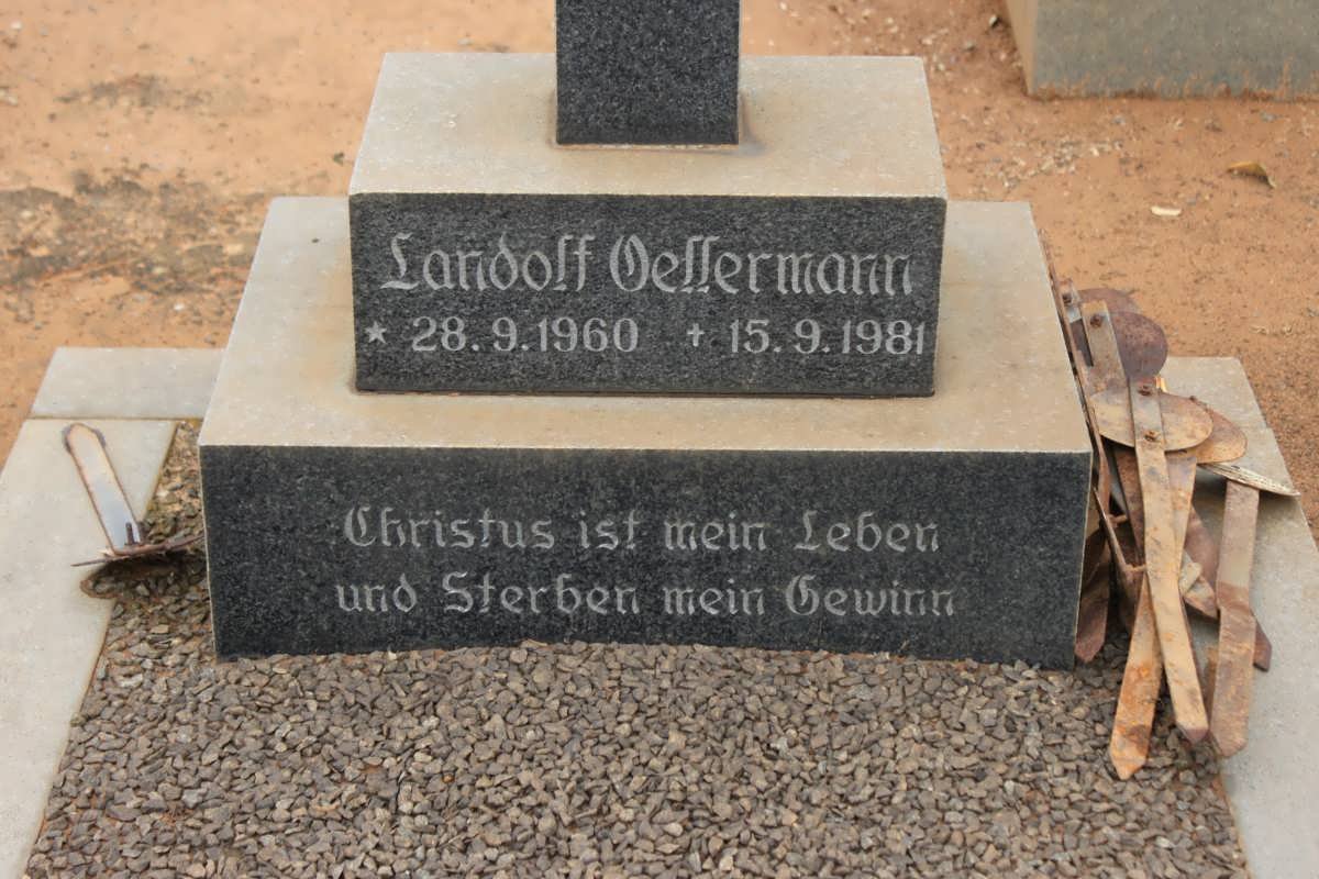 OELLERMANN Landolf 1960-1981