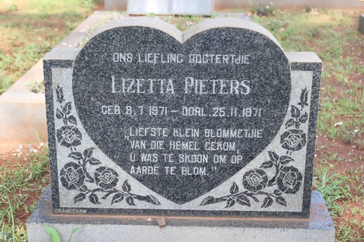 PIETERS Lizetta 1971-1971