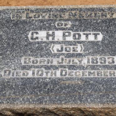POTT G.H. 1893-1936