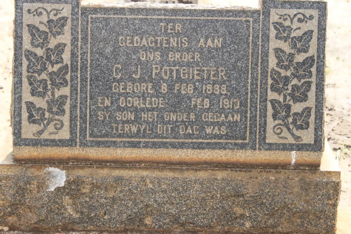 POTGIETER C.J. 1888-1913