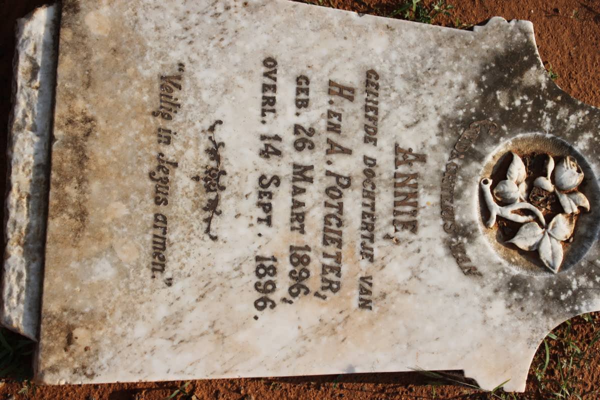 POTGIETER Annie 1896-1896