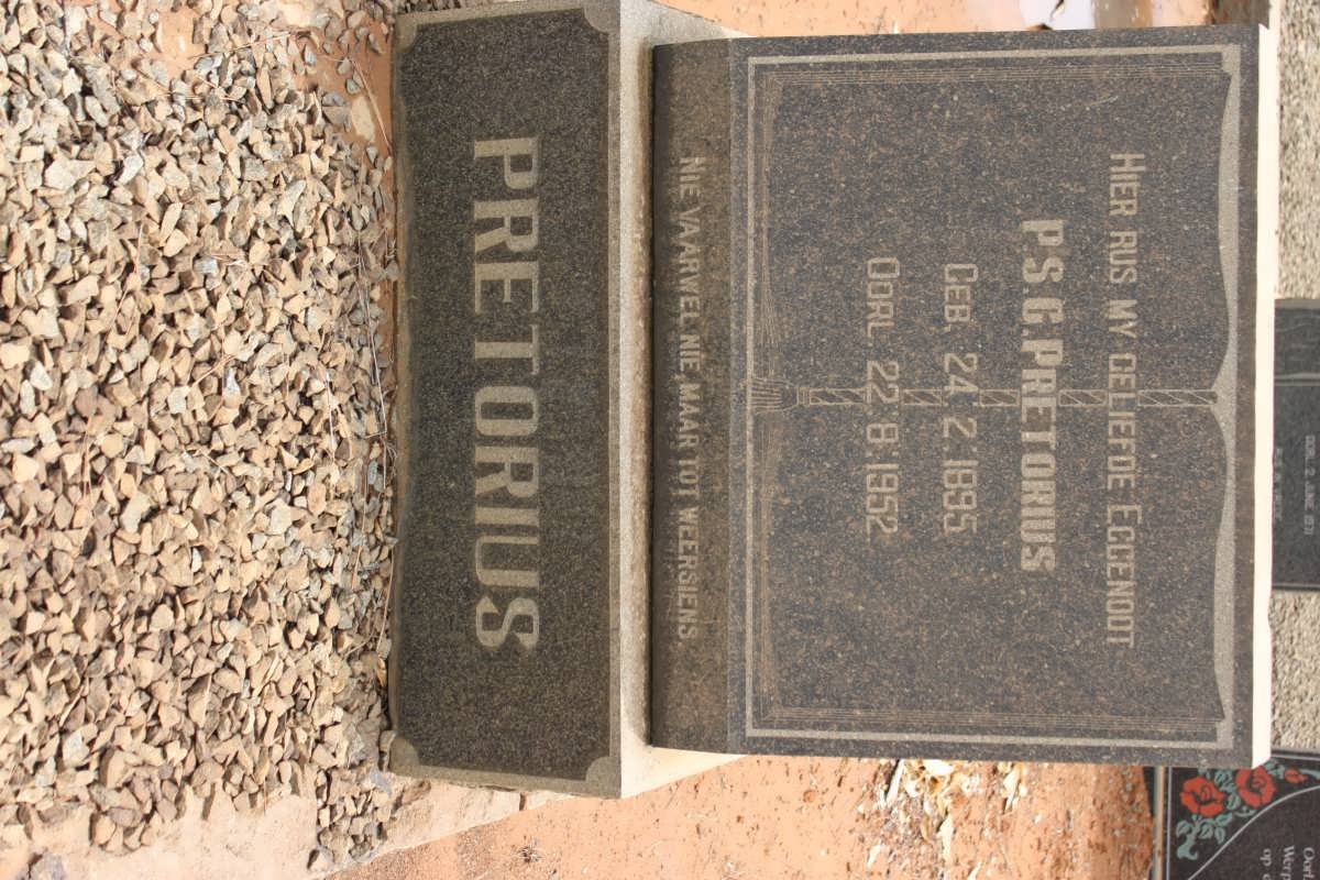 PRETORIUS P.S.G. 1895-1952