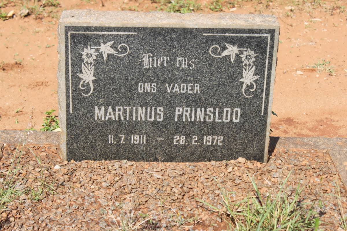 PRINSLOO Martinus 1911-1972