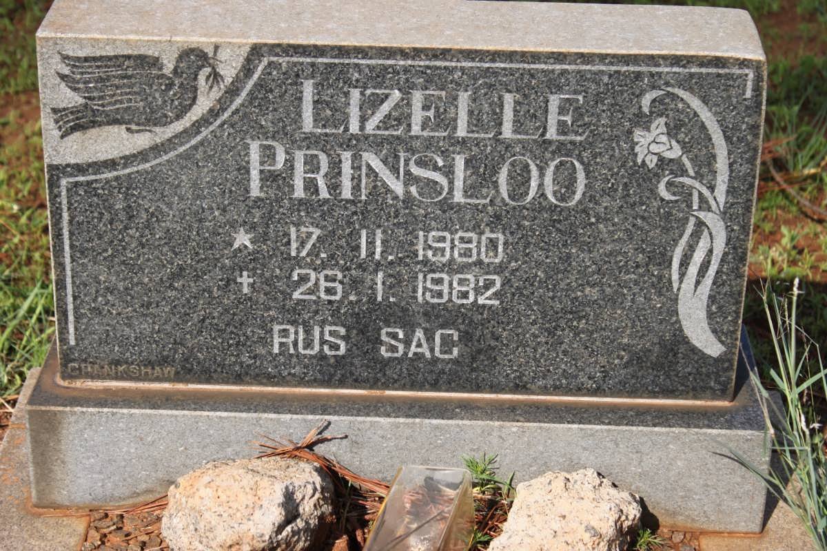 PRINSLOO Lizelle 1980-1982