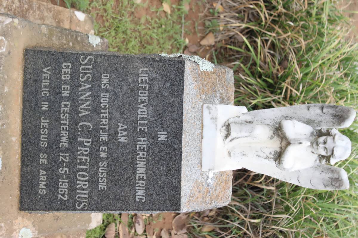 PRETORIUS Susanna C. 1962-1962