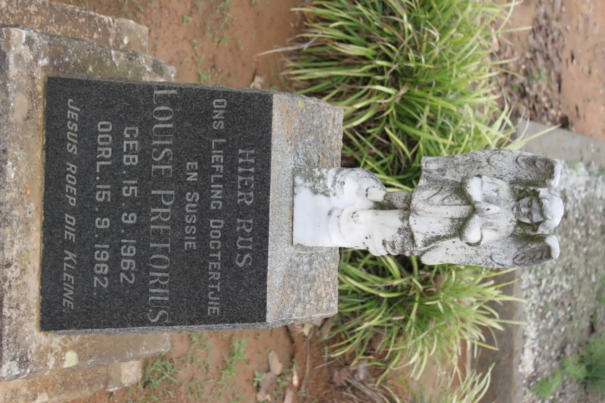 PRETORIUS Louise 1962-1962