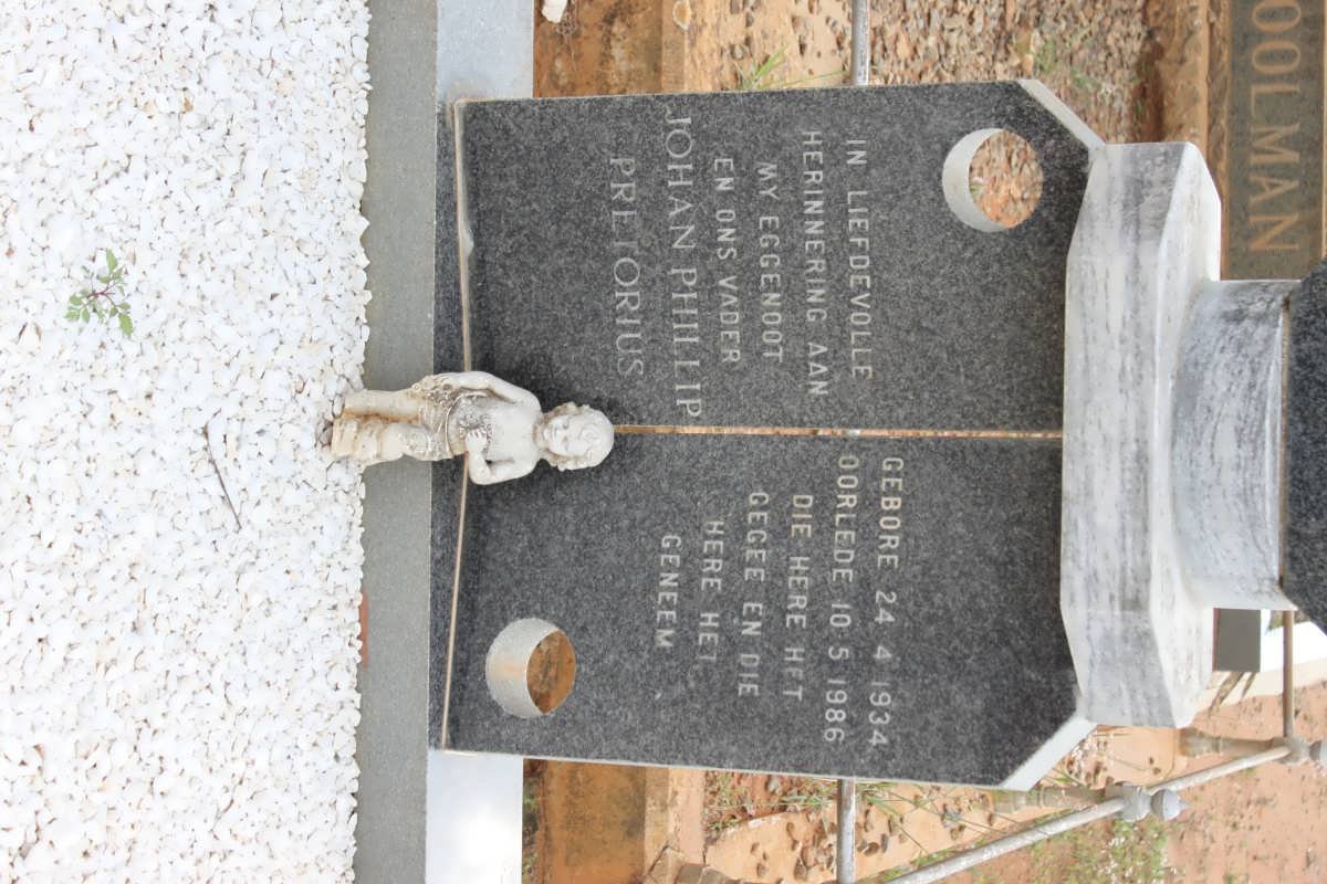 PRETORIUS Johan Phillip 1934-1986