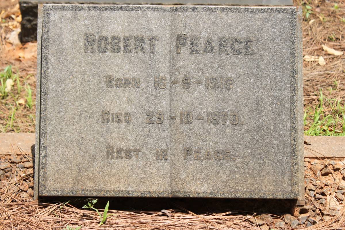 PEARCE Robert 1910-1970