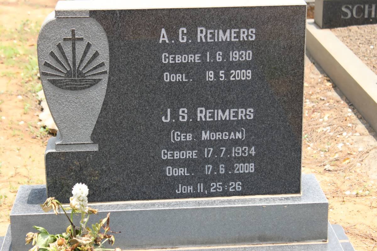 REIMERS A.G. 1930-2009 &amp; J.S. MORGAN 1934-2008