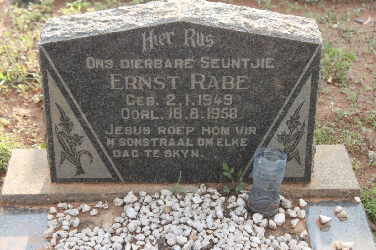 RABE Ernst 1949-1958