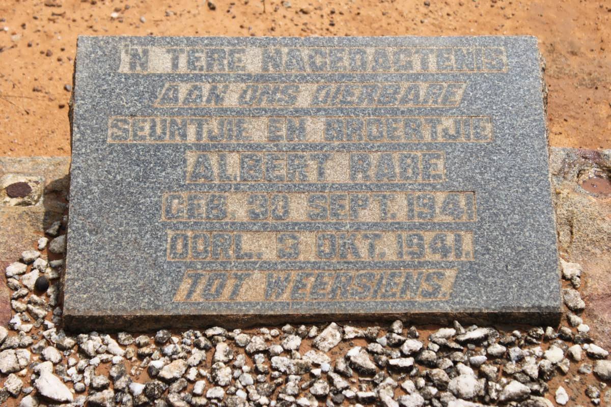 RABE Albert 1941-1941