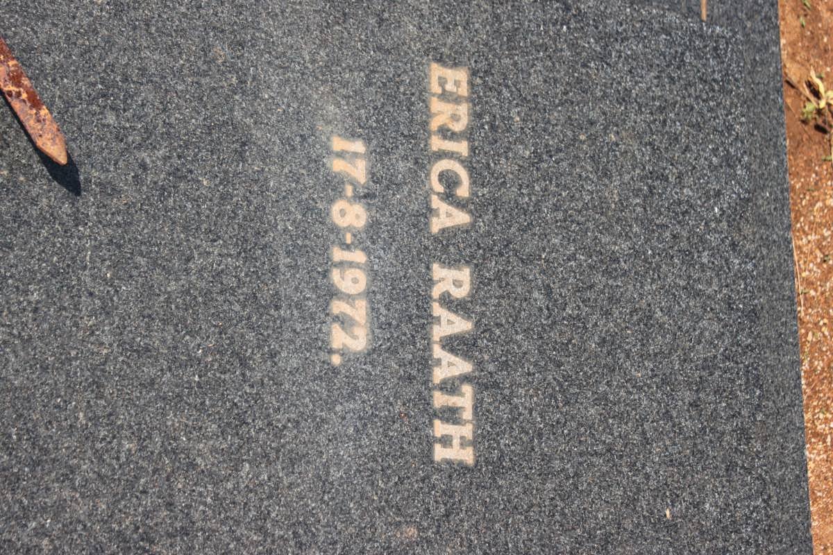 RAATH Erica -1972