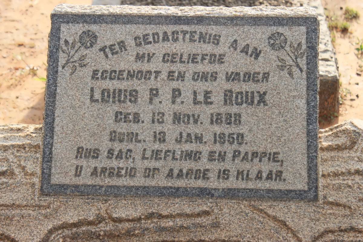 ROUX Louis P.P., le 1888-1950