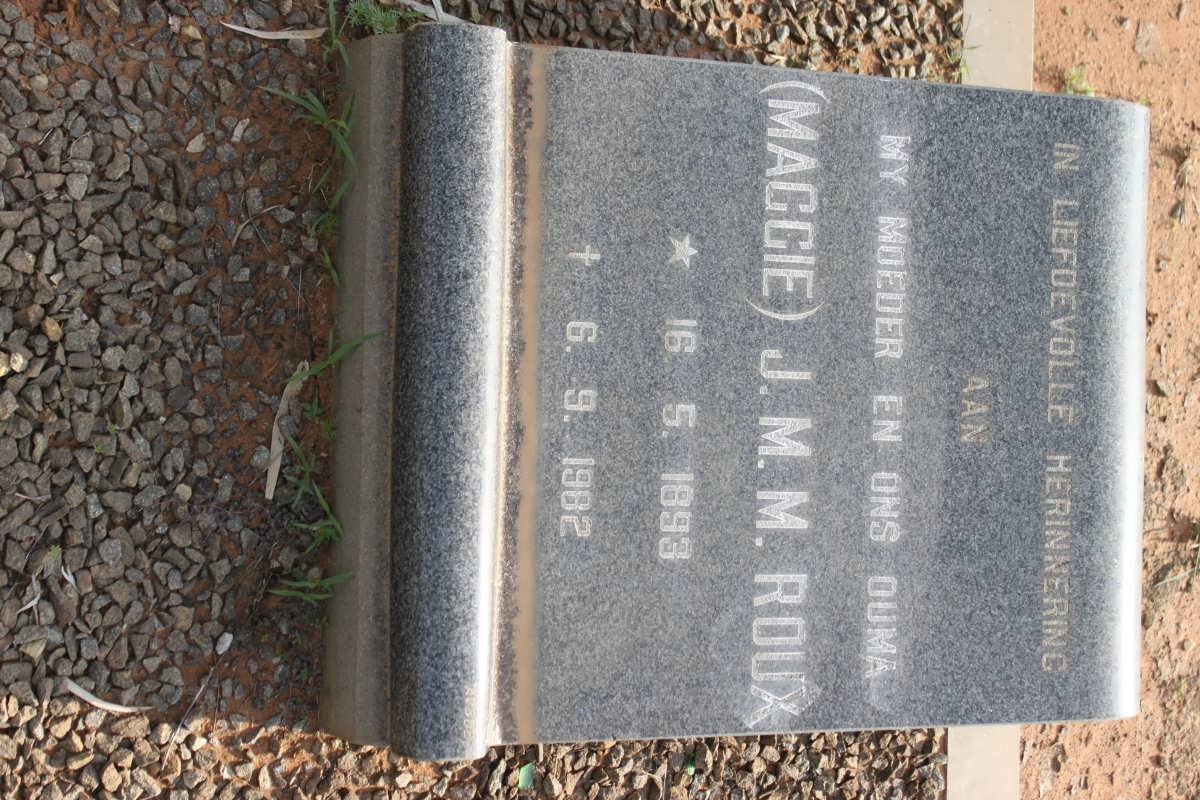 ROUX J.M.M. 1893-1982