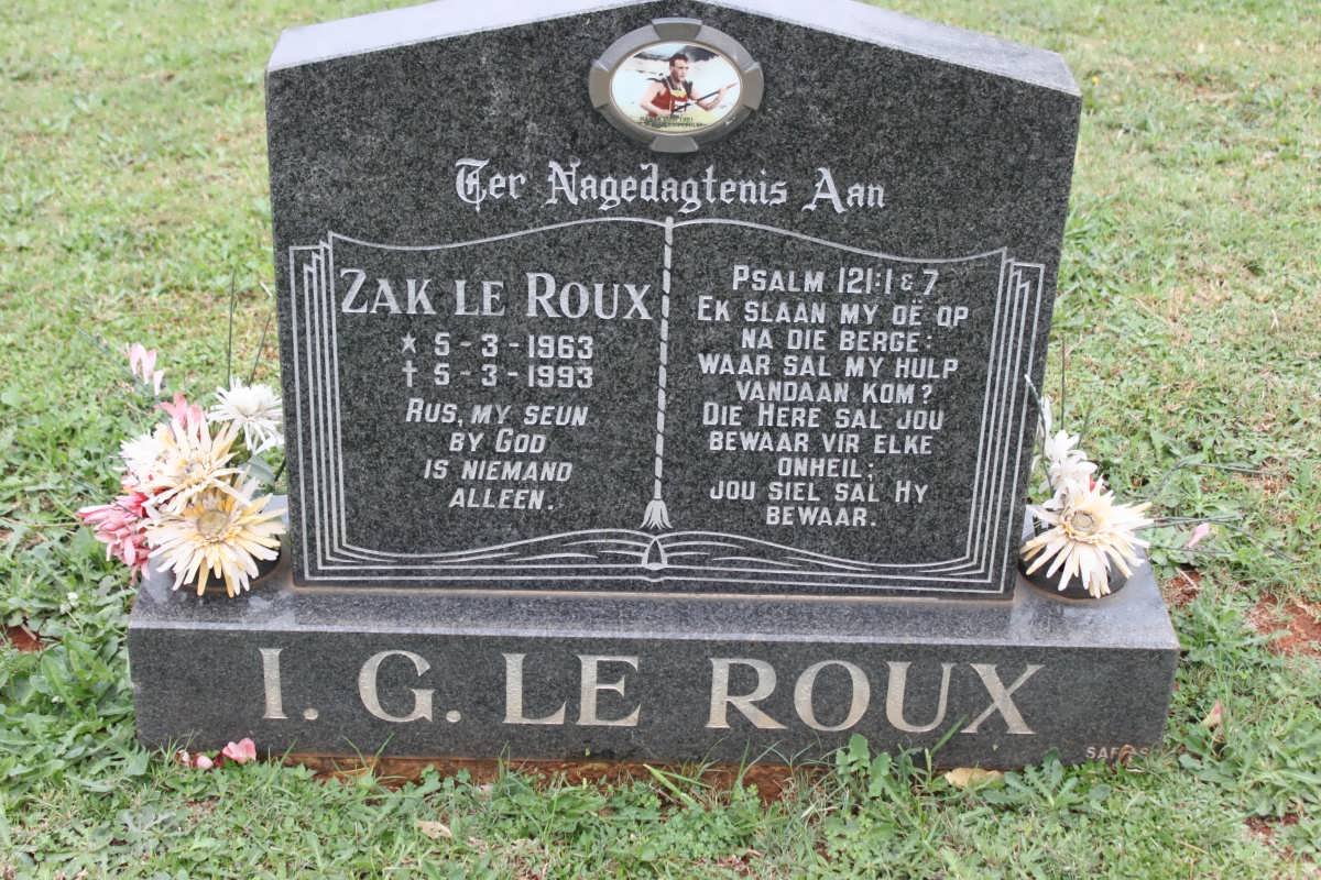 ROUX I.G., le 1963-1993