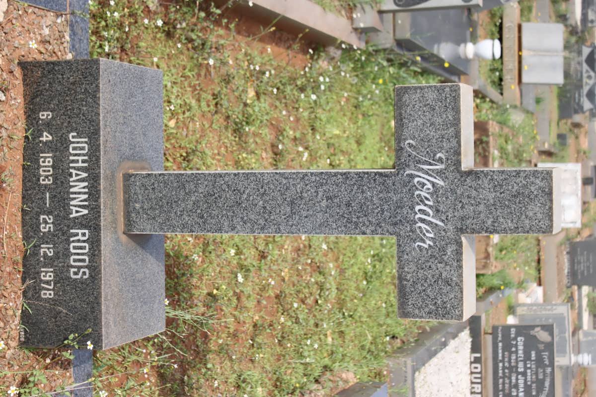 ROOS Johanna 1903-1978