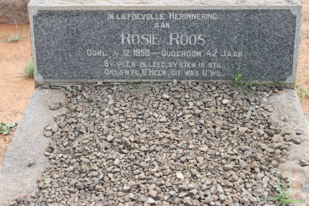 ROOS Rosie -1958