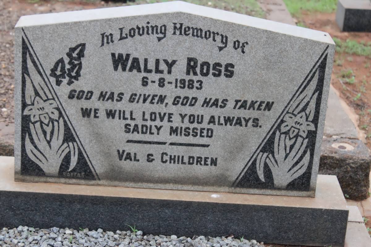ROSS Wally -1983