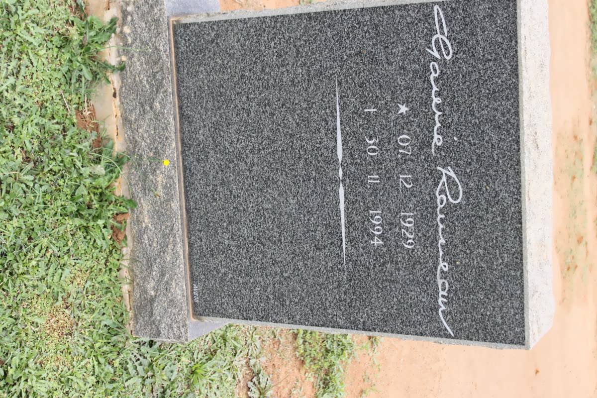 ROUSEAU Gawie 1929-1994