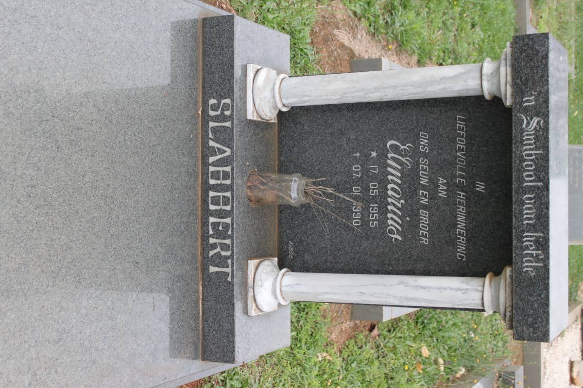 SLABBERT Elmarius 1955-1990