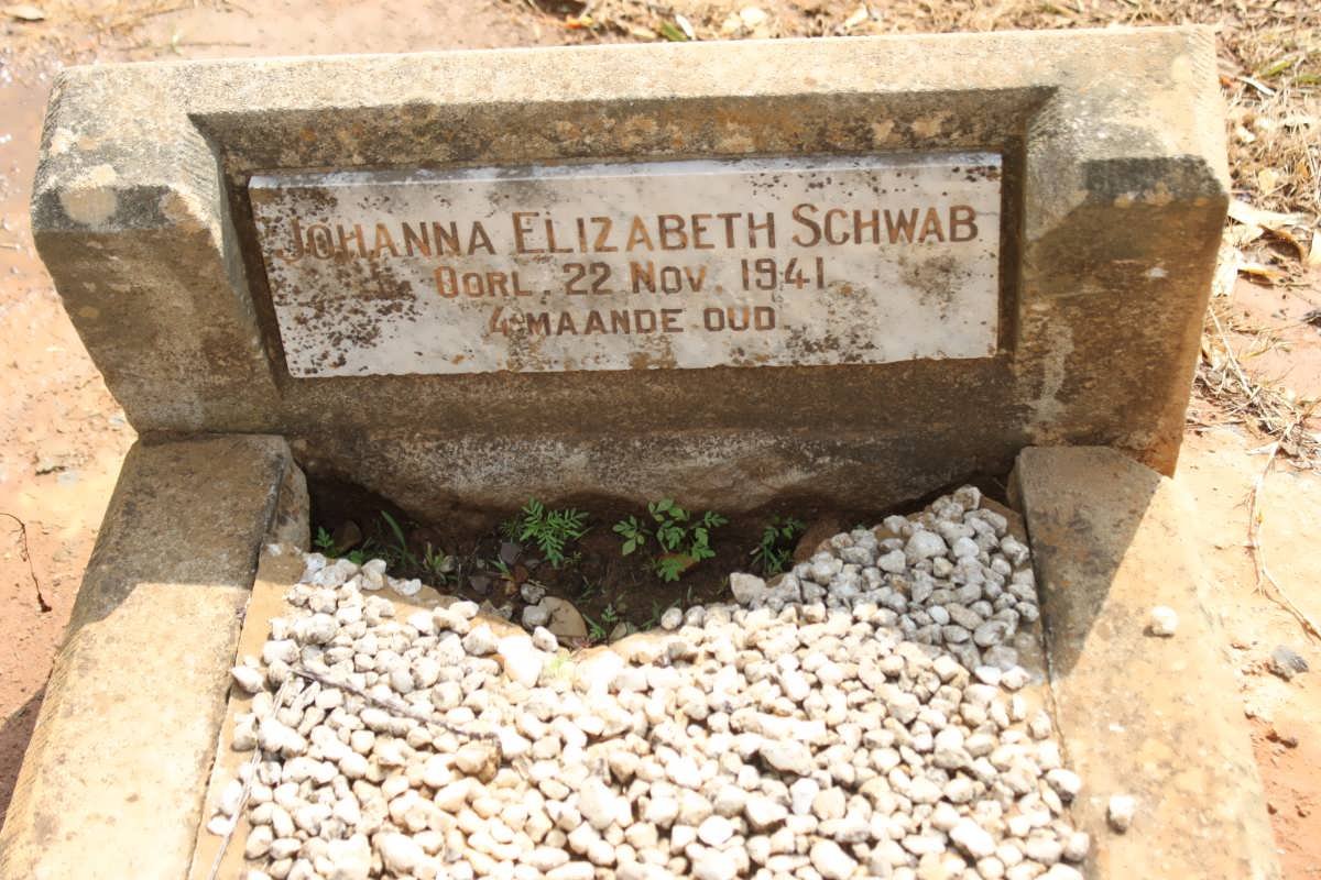 SCHWAB Johanna Elizabeth -1941
