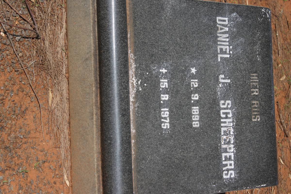 SCHEEPERS Daniël J. 1898-1975