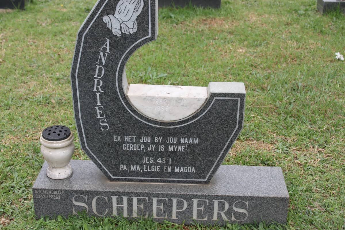 SCHEEPERS Andries 1982-1999