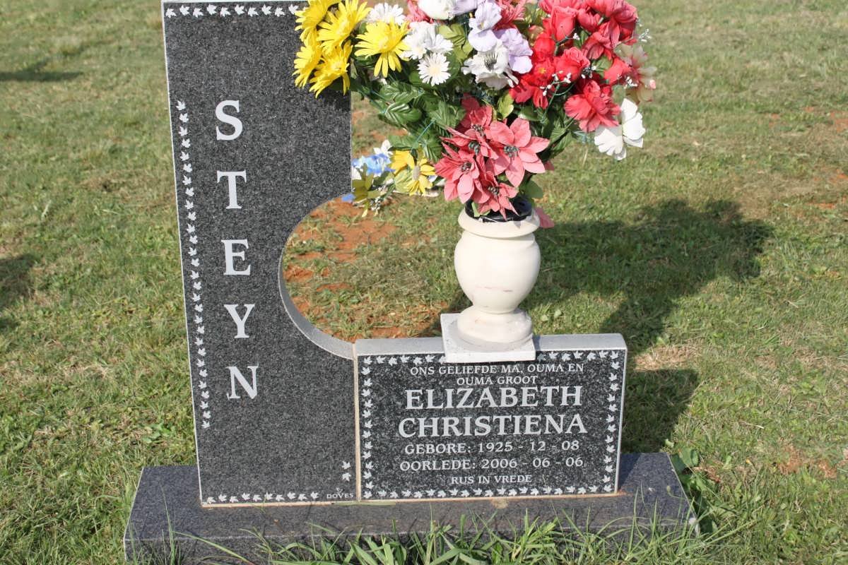 STEYN Elizabeth Christiena 1925-2006