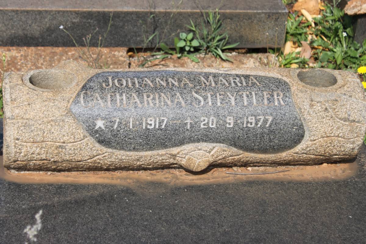 STEYTLER Johanna Maria Catharina 1917-1977