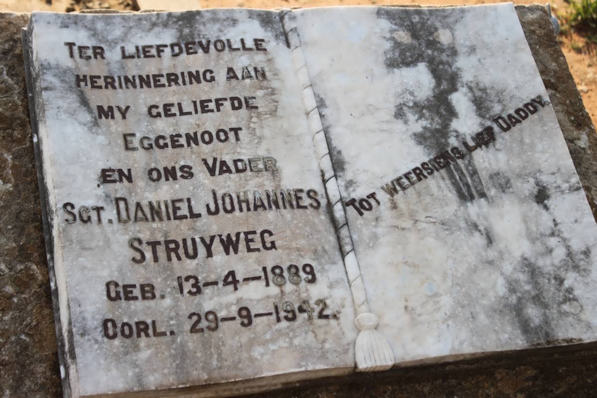 STRUYWEG Daniel Johannes 1889-1942