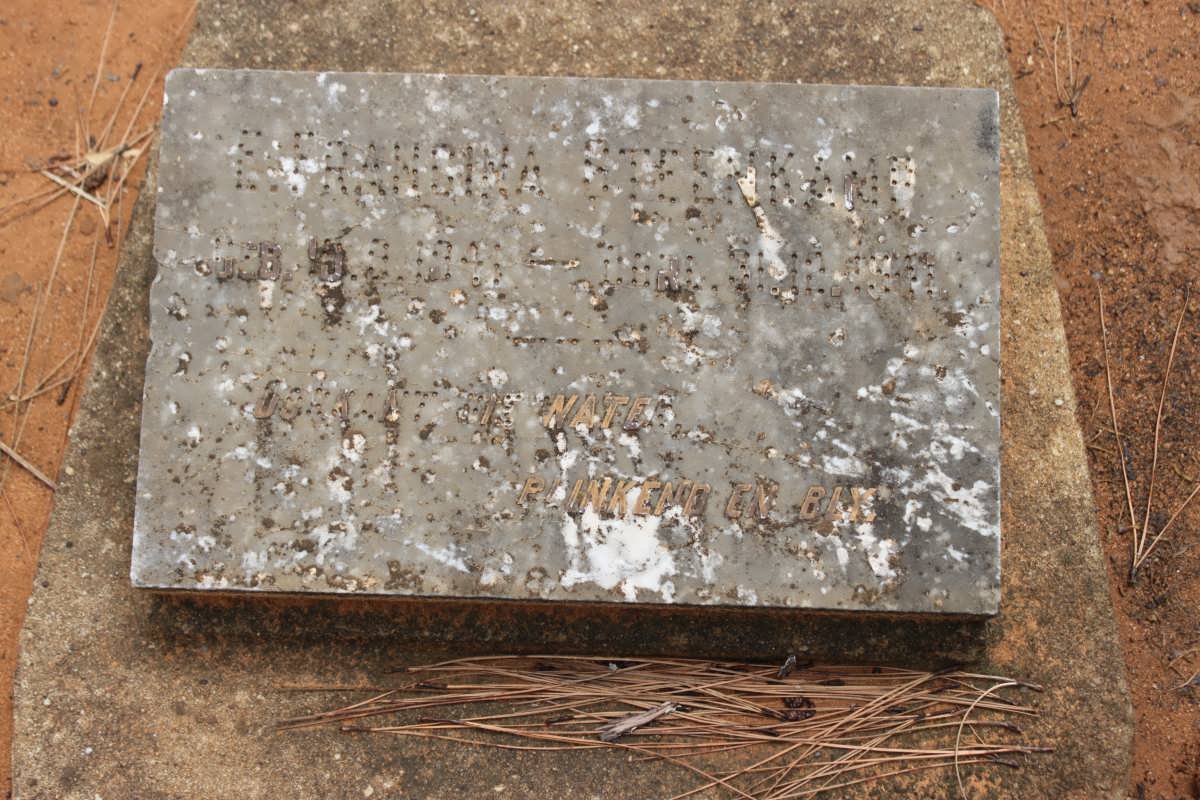 STEENKAMP E. Francina 1941-1941