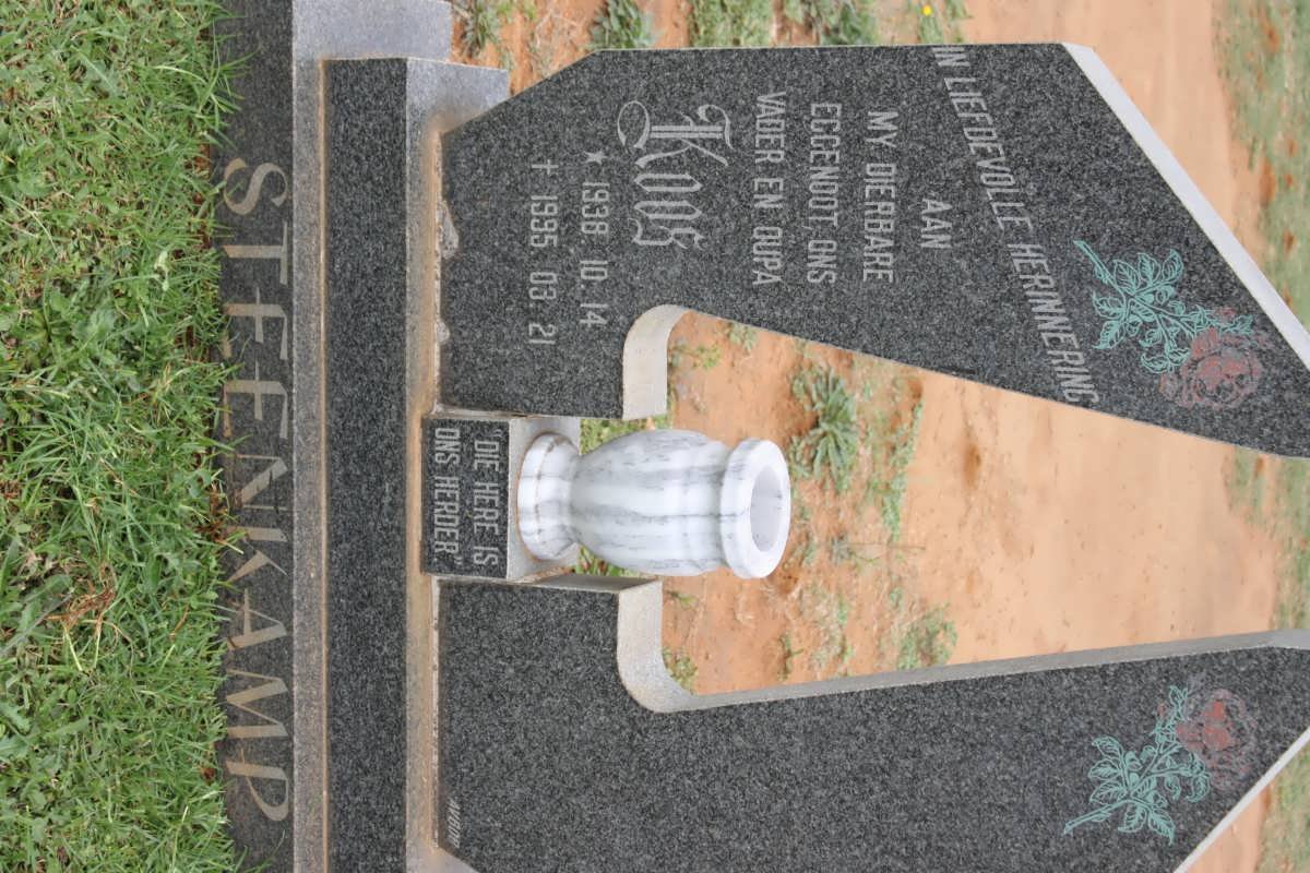 STEENKAMP Koos 1938-1995