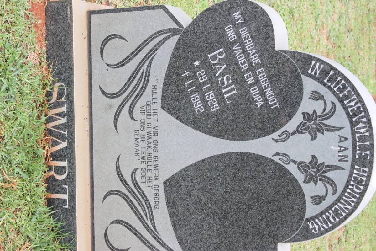 SWART Basil 1929-1992