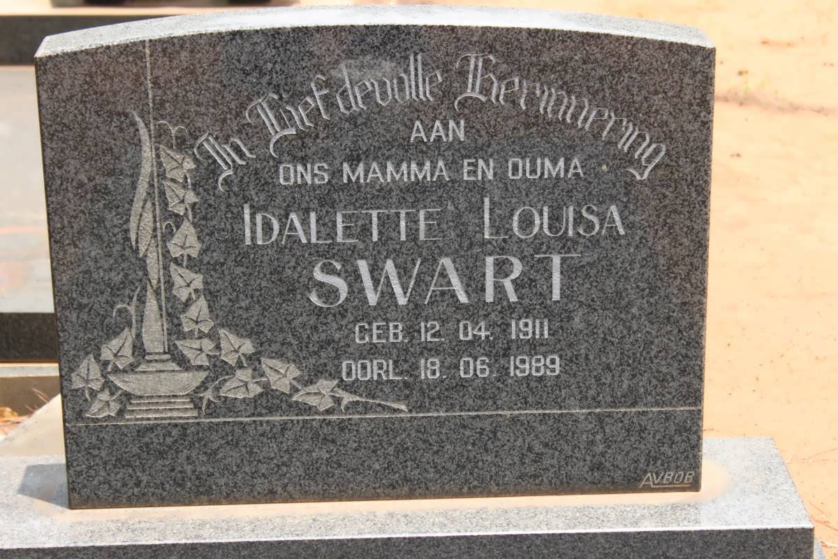 SWART Idalette Louisa 1911-1989