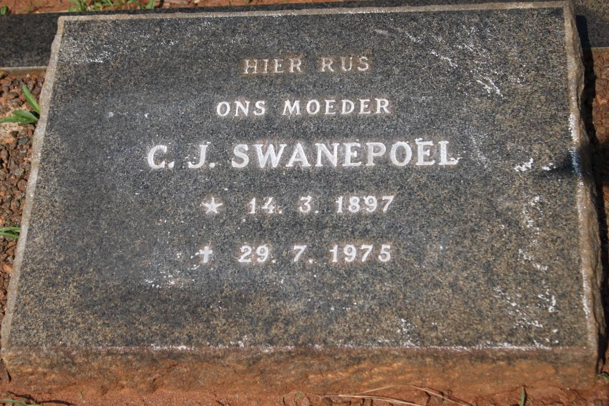 SWANEPOEL C.J. 1897-1975