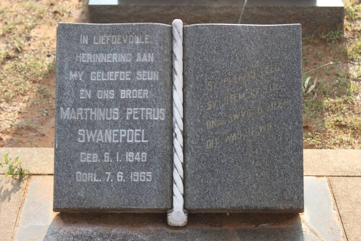 SWANEPOEL Marthinus Petrus 1948-1965