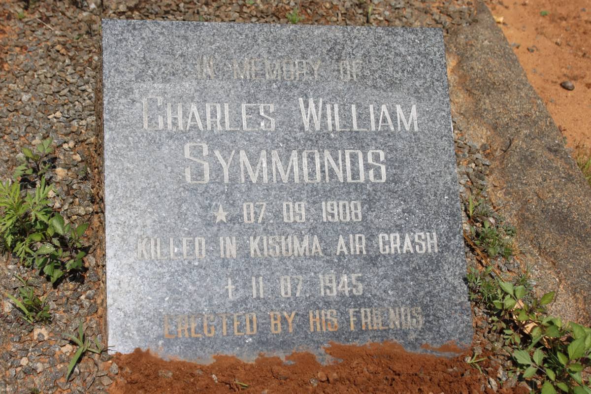 SYMMONDS Charles William 1908-1945
