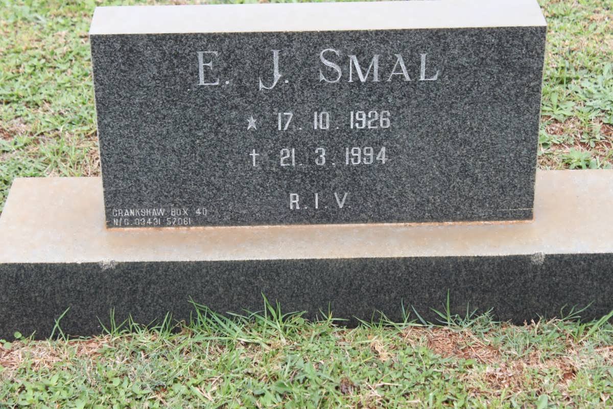 SMAL E.J. 1926-1994