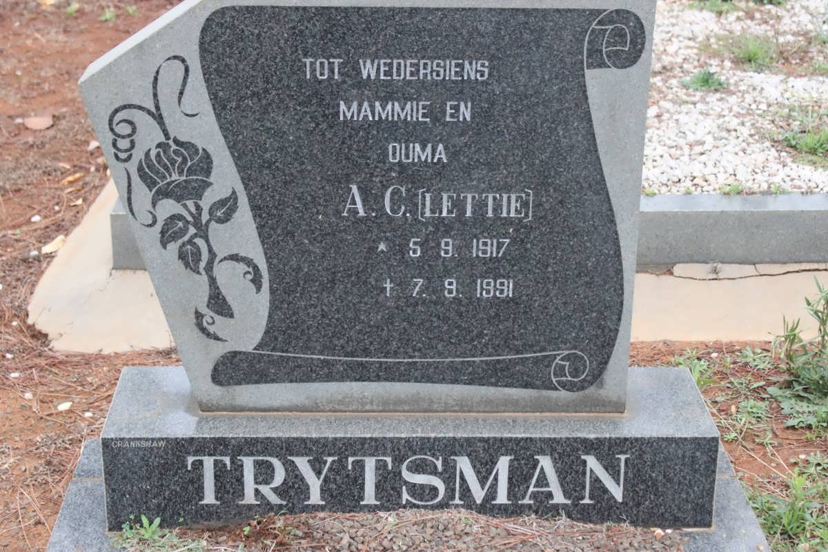 TRYTSMAN A.C. 1917-1991