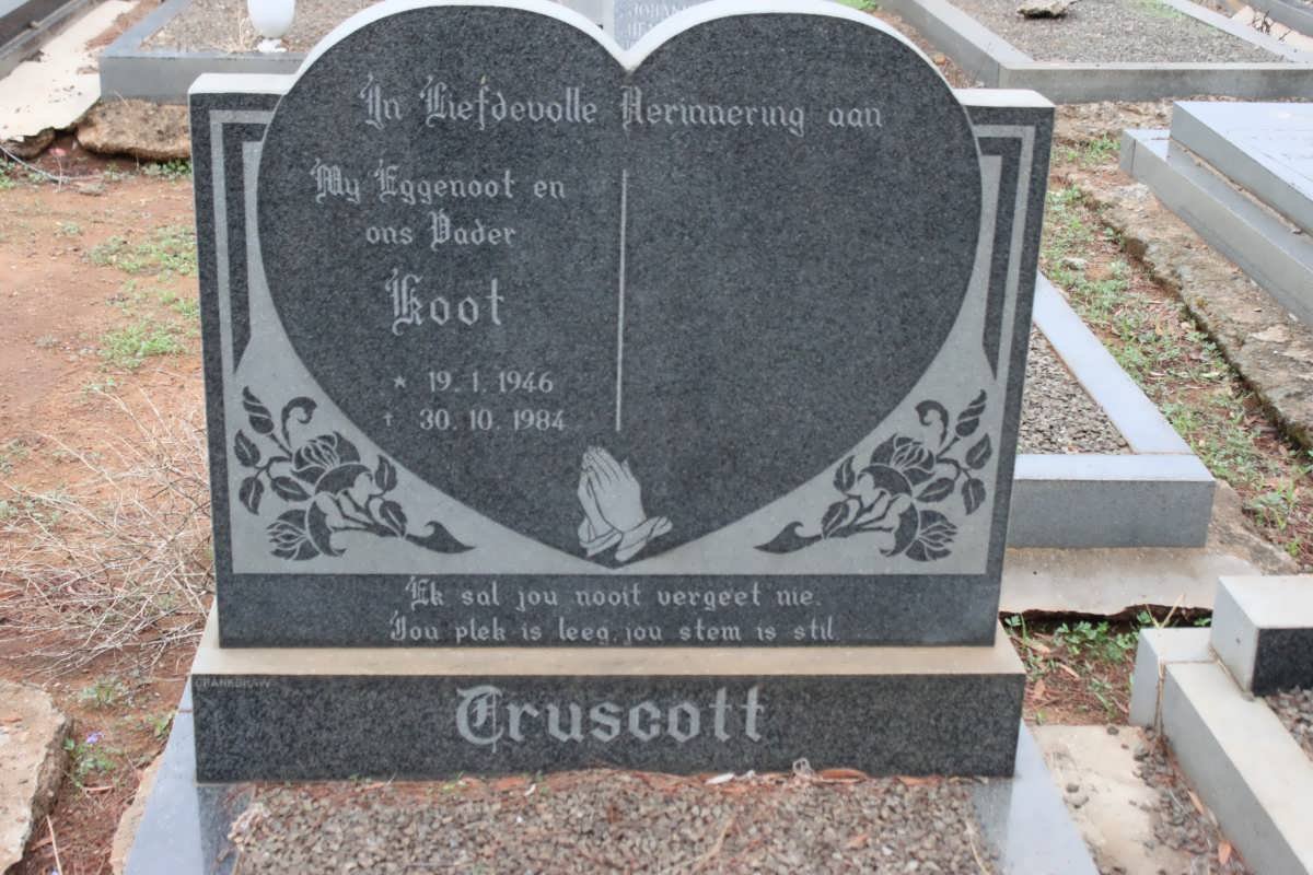 TRUSCOTT Koot 1946-1984