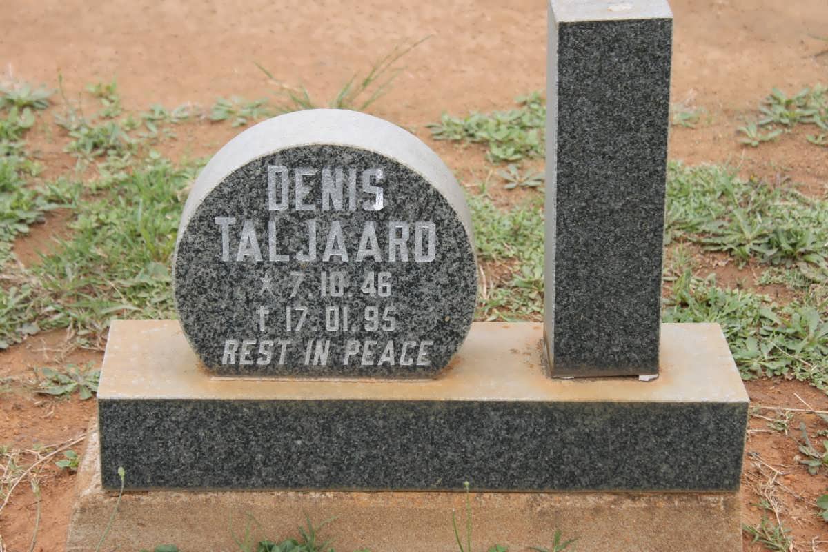 TALJAARD Denis 1946-1995