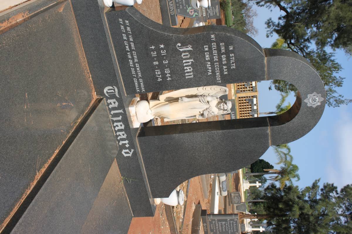 TALJAARD Johan 1944-1974