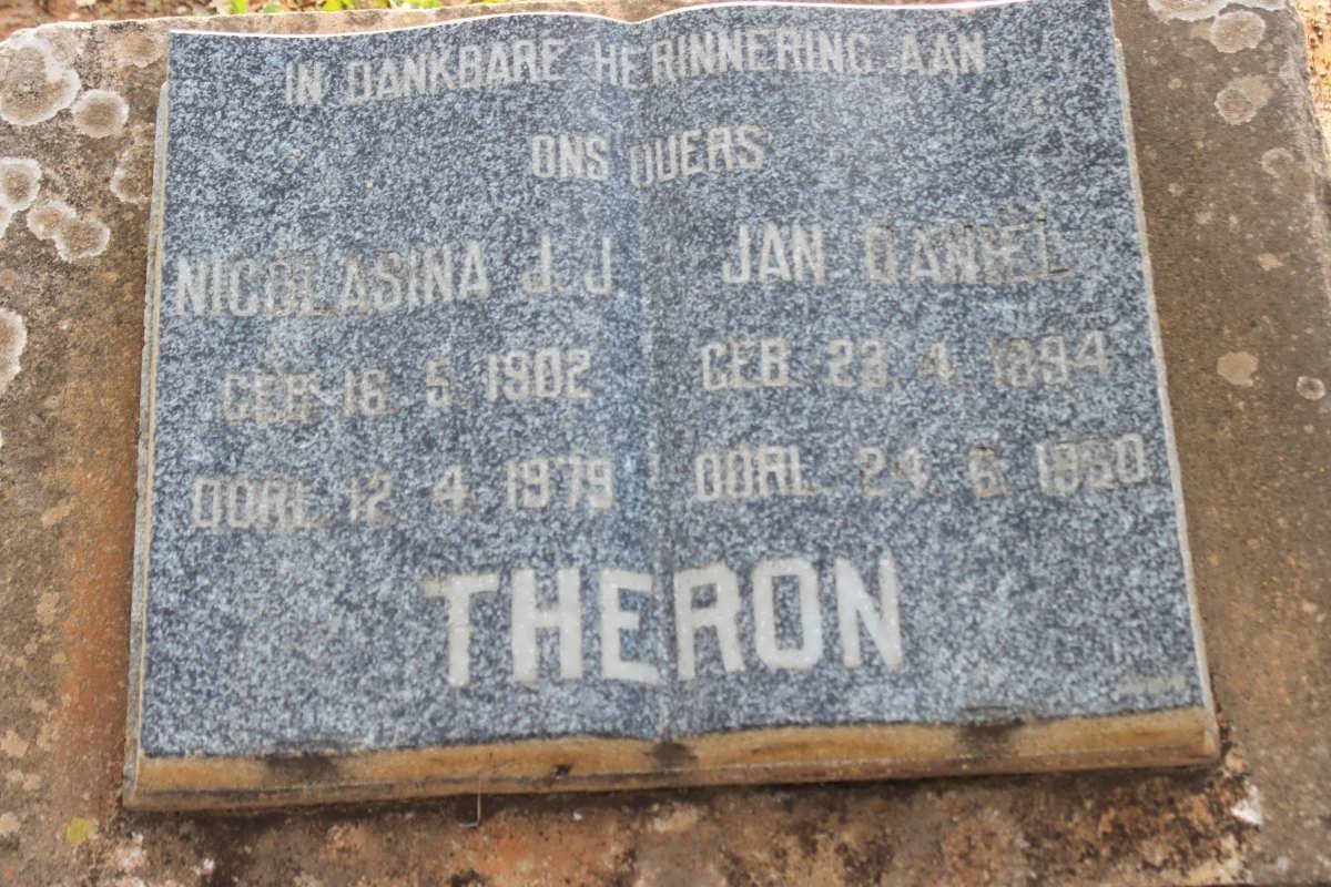 THERON Jan Daniel 1894-1950 &amp; Nicolasina J.J. 1902-1979