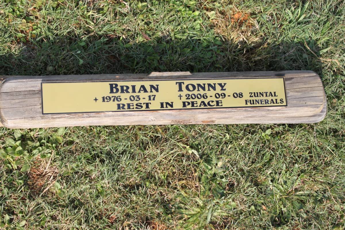 TONNY Brian 1976-2006