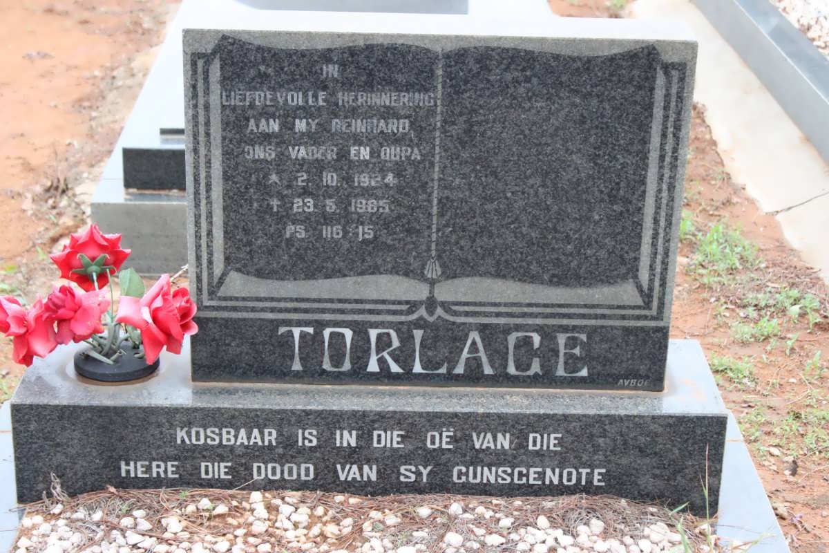 TORLAGE Reinhard 1924-1985