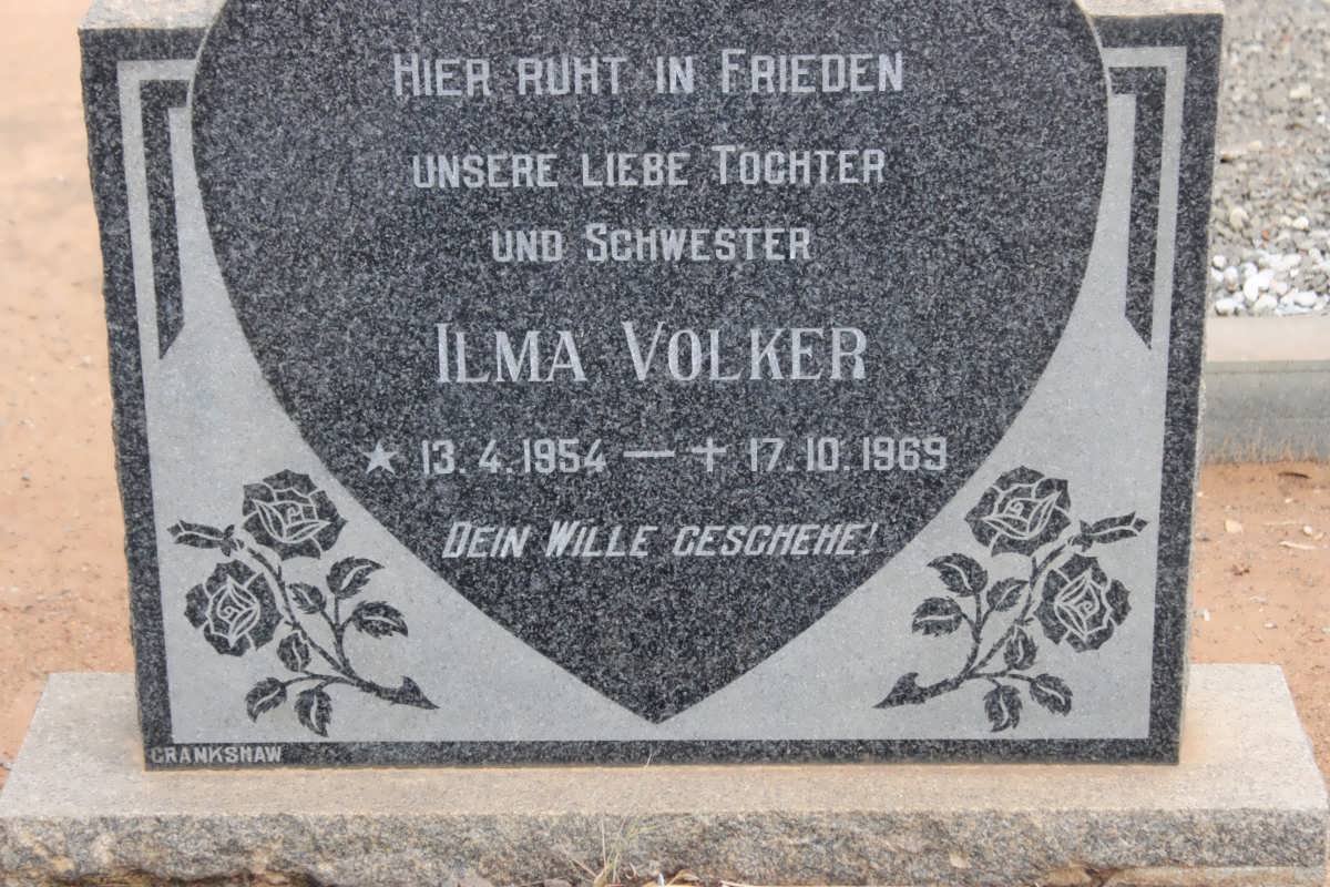 VOLKER Ilma 1954-1969